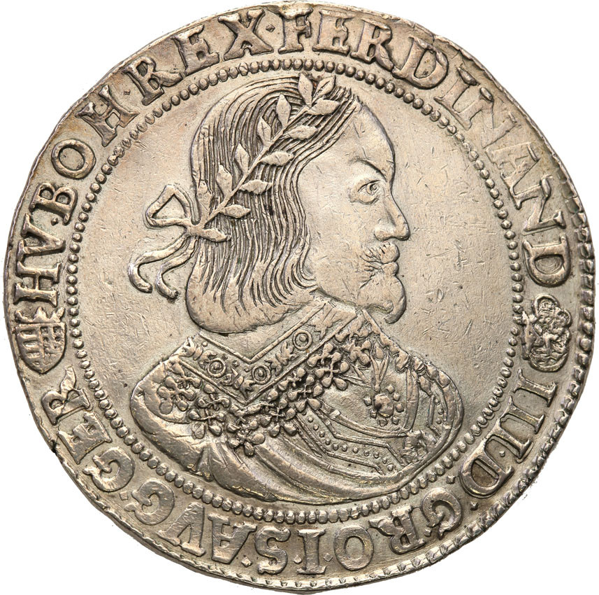 Węgry. Ferdynand III (1637-1657). Talar 1652, Kremnica